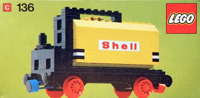 Lego 136 Tanker Wagon